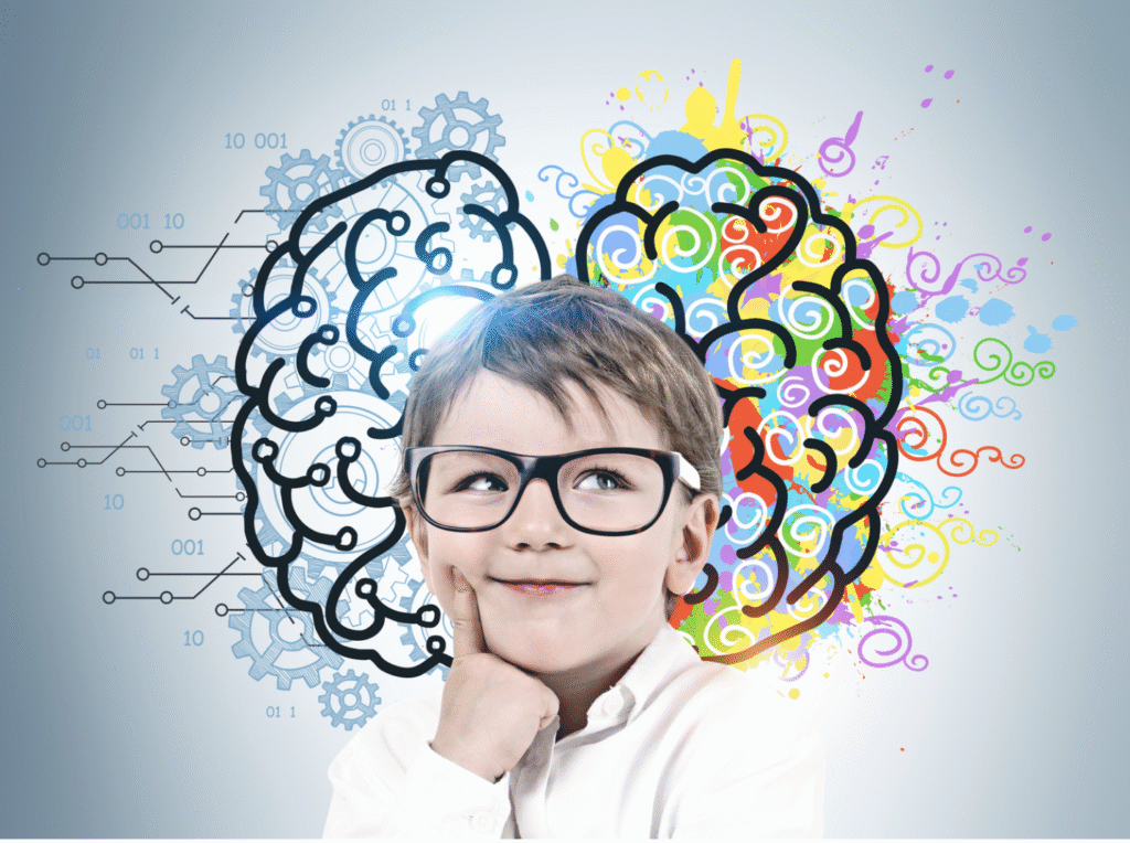 Ein Kind mit ADHS, das durch die Diagnose und ein anschliessendes Coaching versteht, was in seinem Gehirn vorgeht