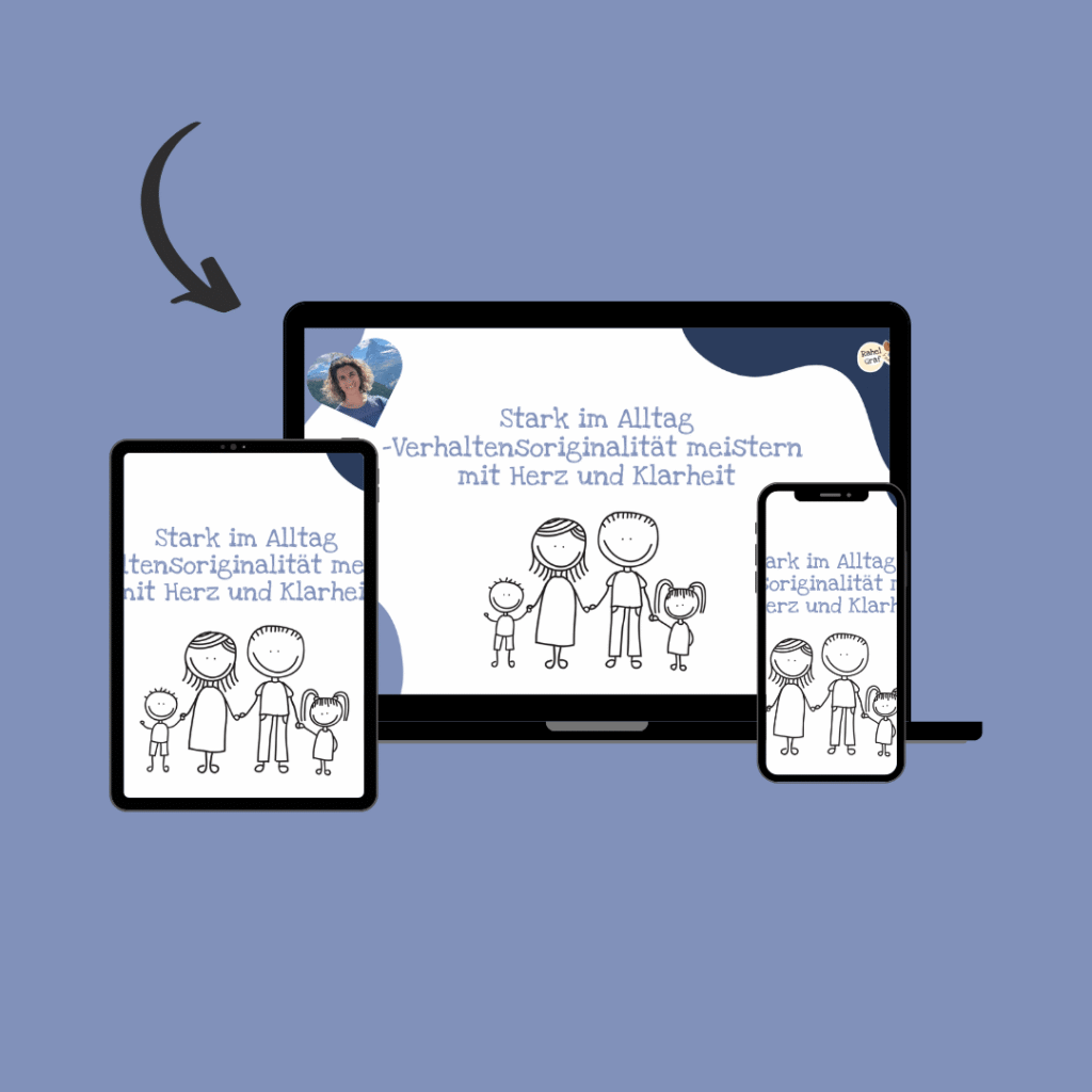 Der Onlinekurs hilft Eltern, das Verhalten ihres Kindes besser zu verstehen und im Alltag mit mehr Ruhe und Klarheit zu begleiten.