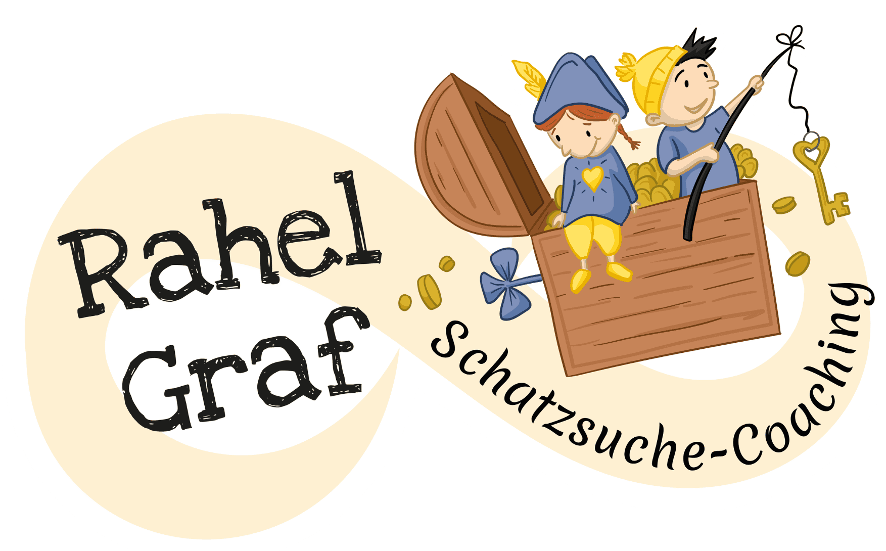 Logo von Schatzsuche-Coaching, Rahel Graf bietet Coaching für Kinder mit ADHS und Elternberatung an